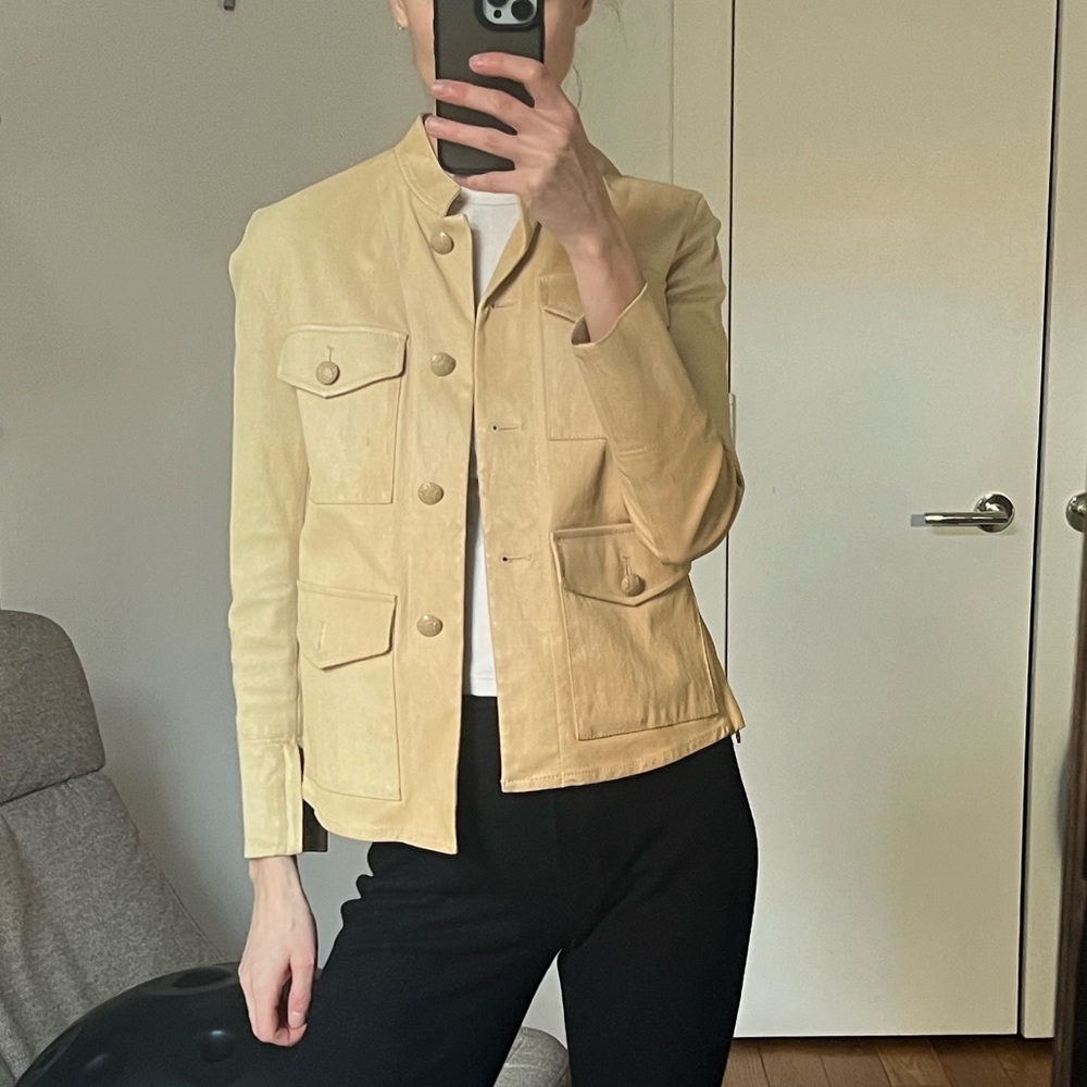 Philip Lim leather jacket size 2